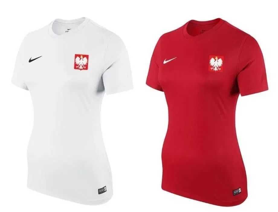 damska koszulka POLSKI nike WOMEN POLSKA Lewandowski 9 twój nadruk