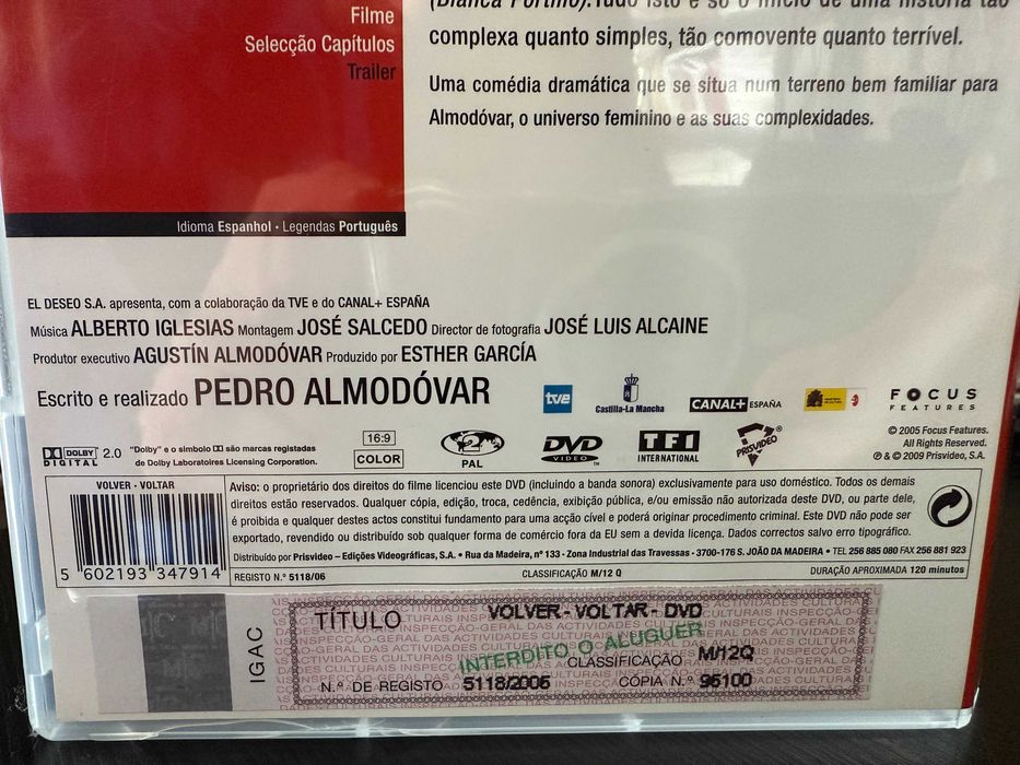 Pedro Almodóvar – Volver