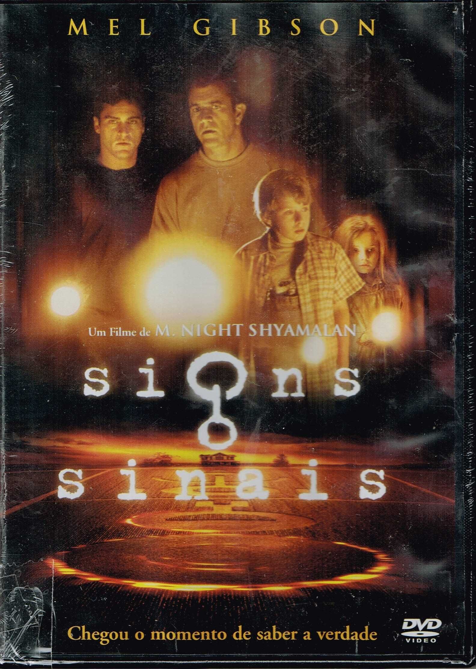 Filme em DVD: Sinais Signs (Mel Gibson) - NOVO! SELADO!