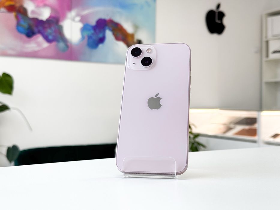 iPhone 13 128 GB Rózowy jak Nowy 100% baterii Sklep Gwarancja