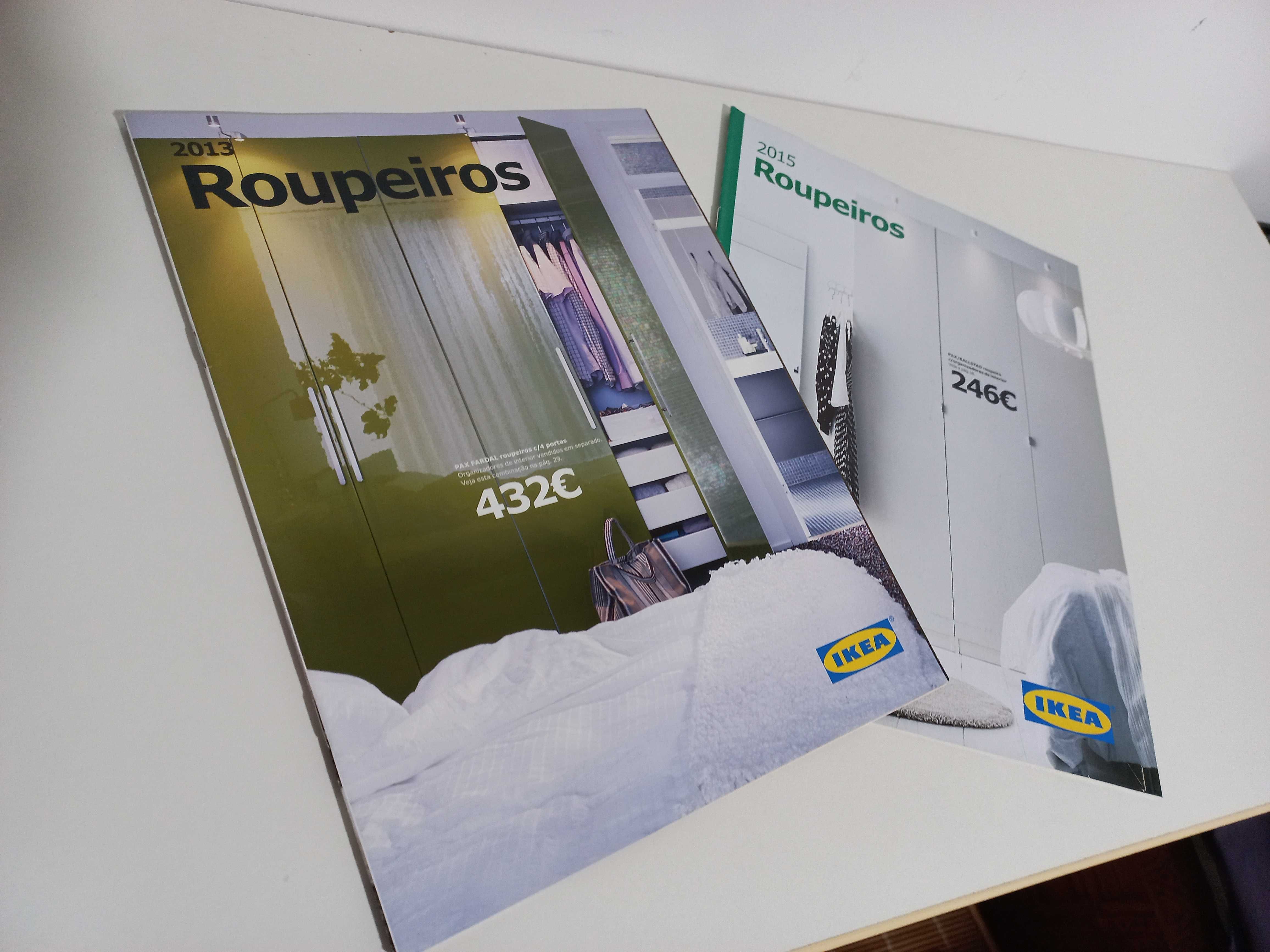Catálogos Ikea - Roupeiros 2013 e 2015