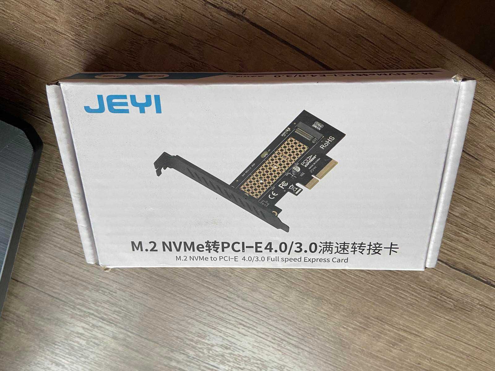 Карман з M.2 NVMe to PCI-E новий, запакований, не відкривався