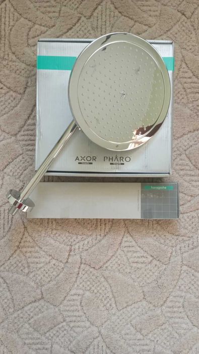 Верхній душ hansgrohe Croma 280мм 26220000 +Тримач душу 389мм 27413000
