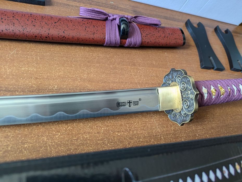 Самурайський меч Grand Way 22959 (Katana) Катана Нові з Підставкою!!