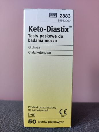 Keto-diastix testy paskowe