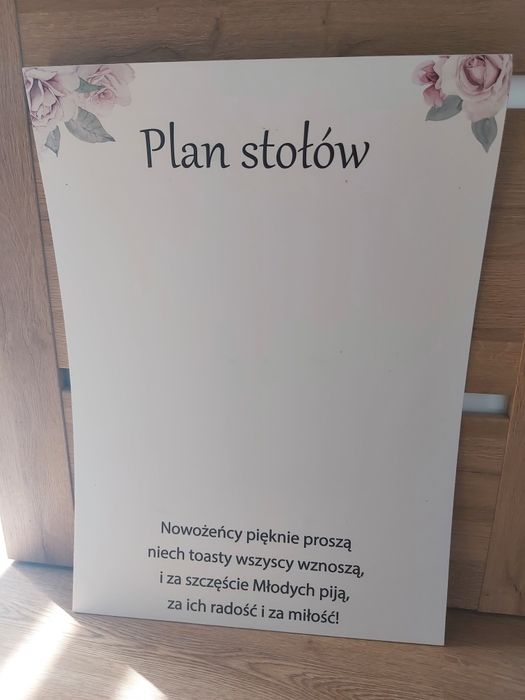 Plan Stołów na ślub