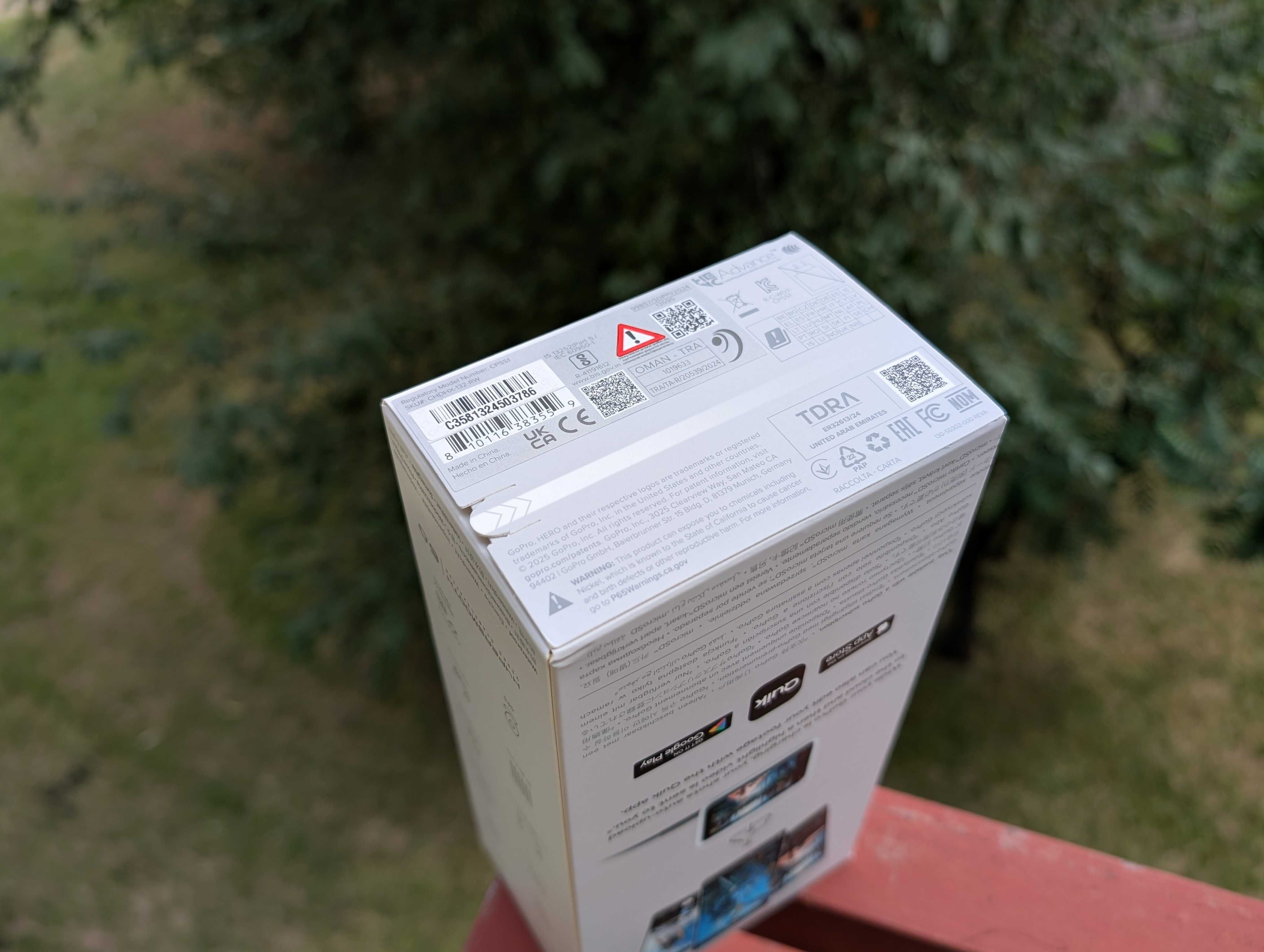 Kamera sportowa GoPro HERO 13 Black in Polar White Edition # Nówka #