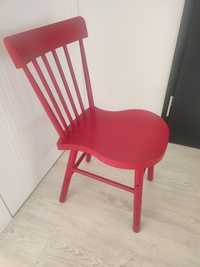 Krzesło Ikea Norraryd czerwone