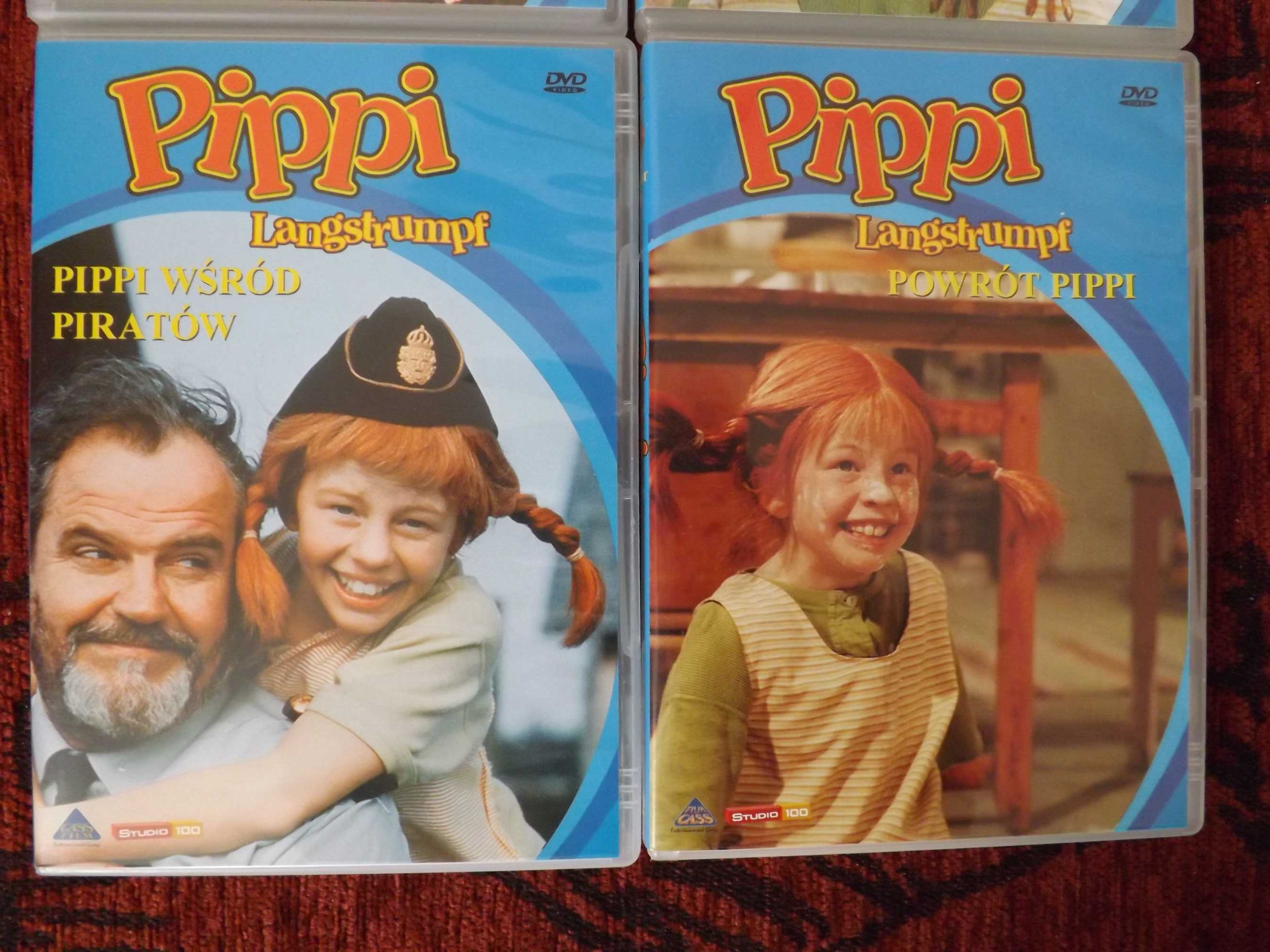 Pippi Langstrumpf dvd film bajka klasyka unikat