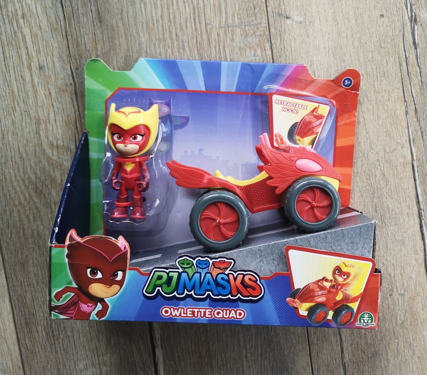 Pidżamersi PJ Masks Super Adventure Owlette Moon Rover figurka i pojaz