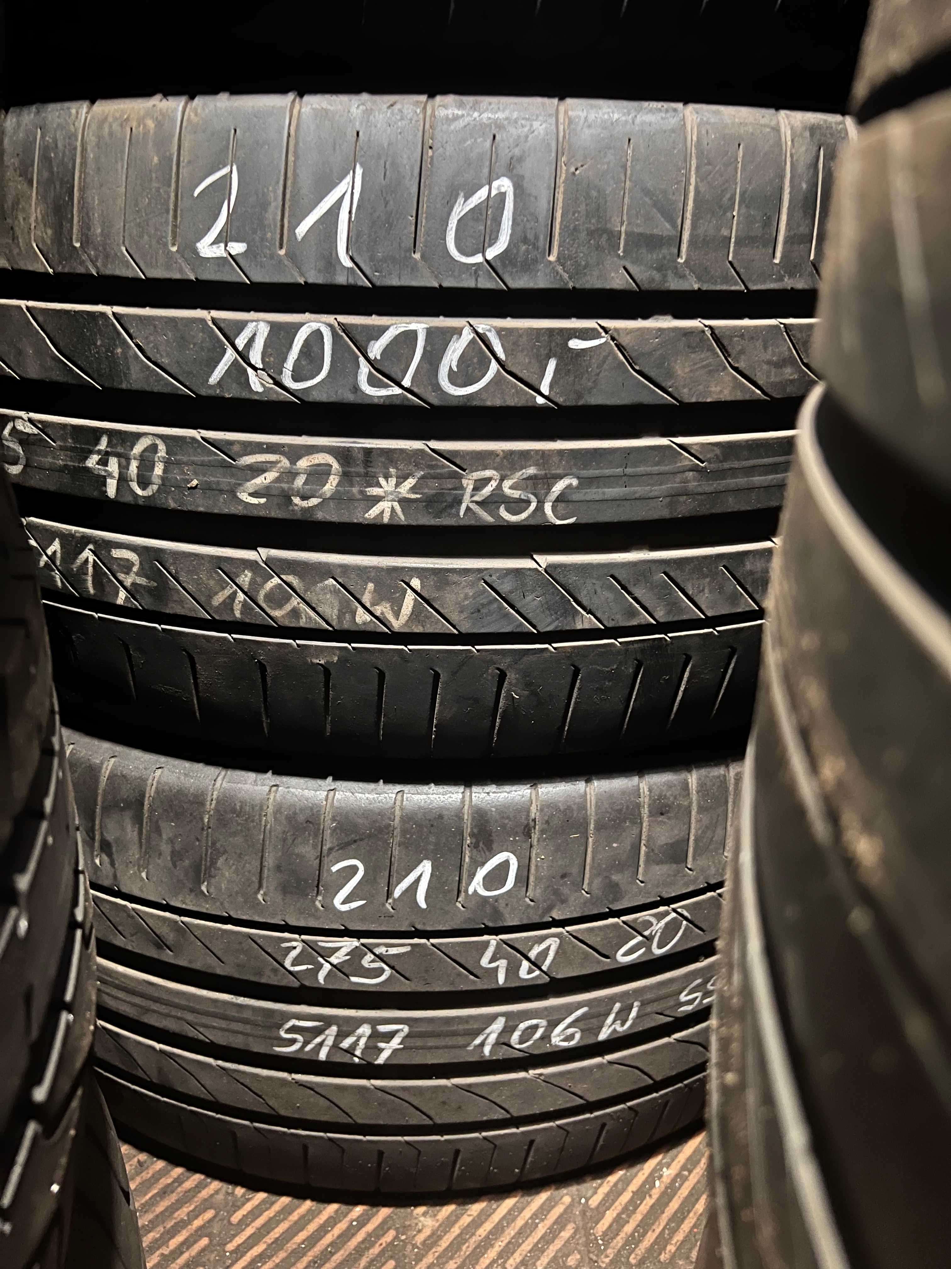 (210L) 275/40R20 106W Continental ContiSportContact 5 SSR *