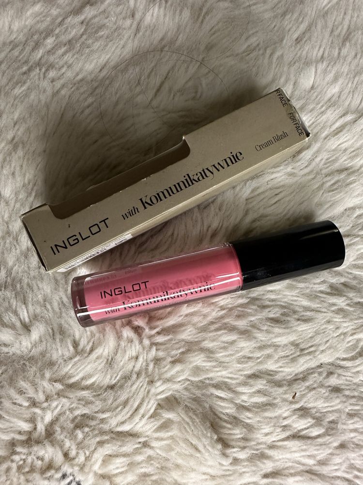 Inglot roz do policzkow w kremie