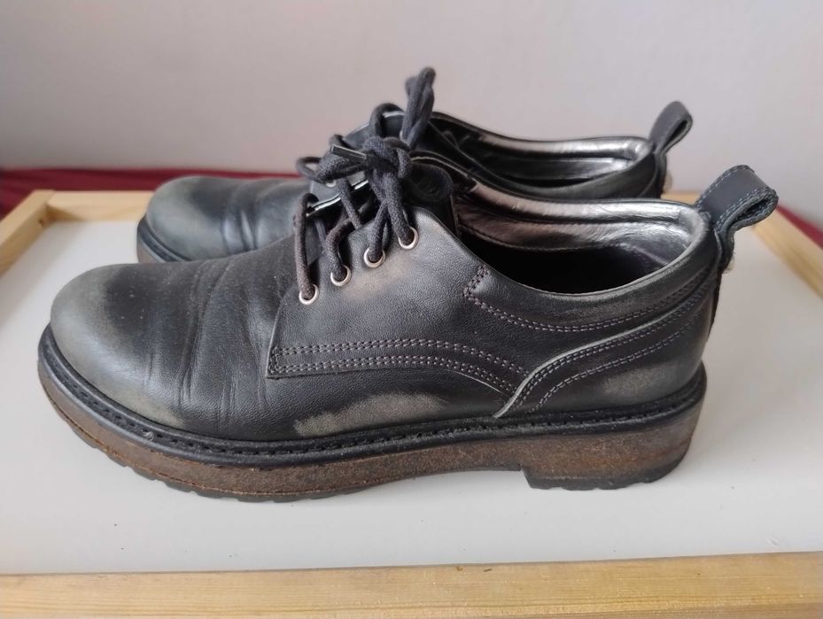 SUPER CENA Buty półbuty trzewiki pantofle marki DIESEL 37 skóra natura