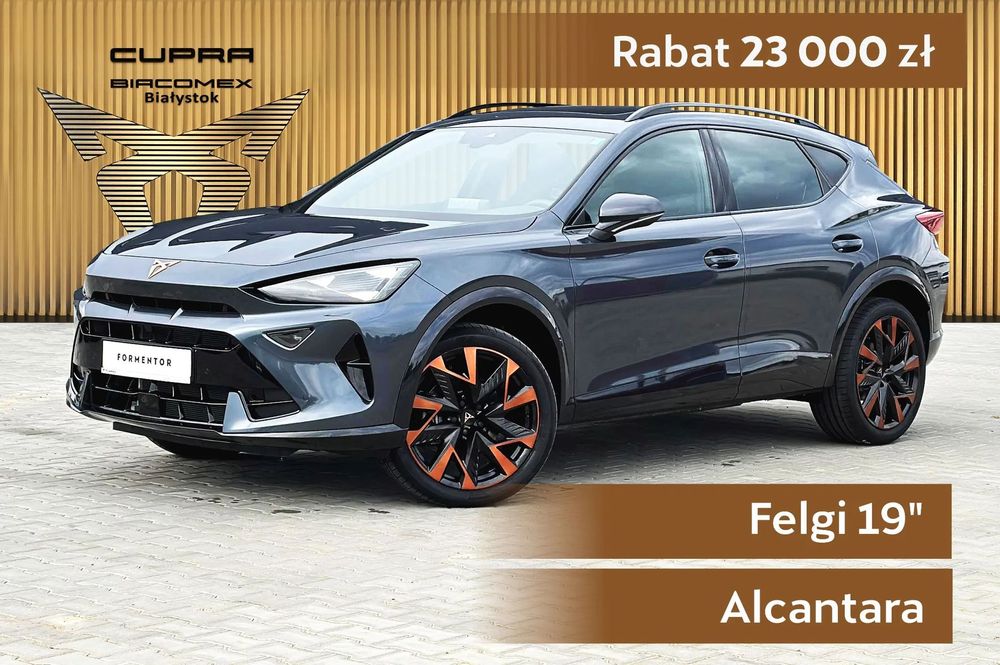Cupra Formentor 1.5 150KM mhev DSG Intelligent Drive, Dynamica Design, Rabat 31 000zł