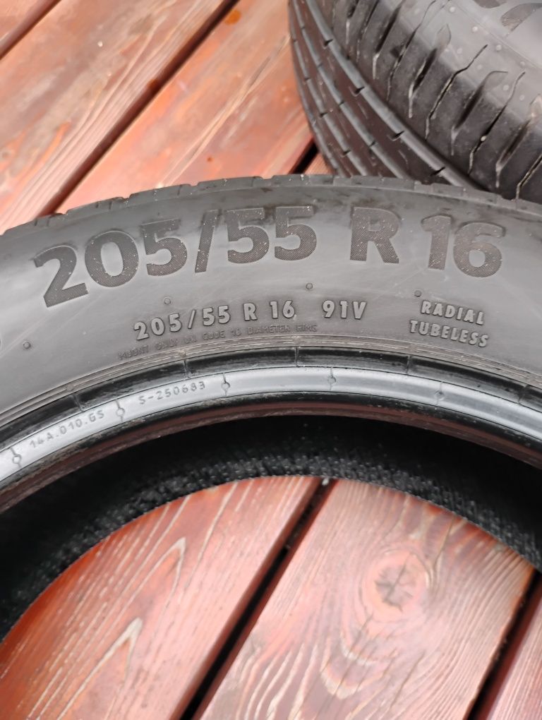 Opony Continental EcoContact 6 r 2021 z prywatnego samochodu
