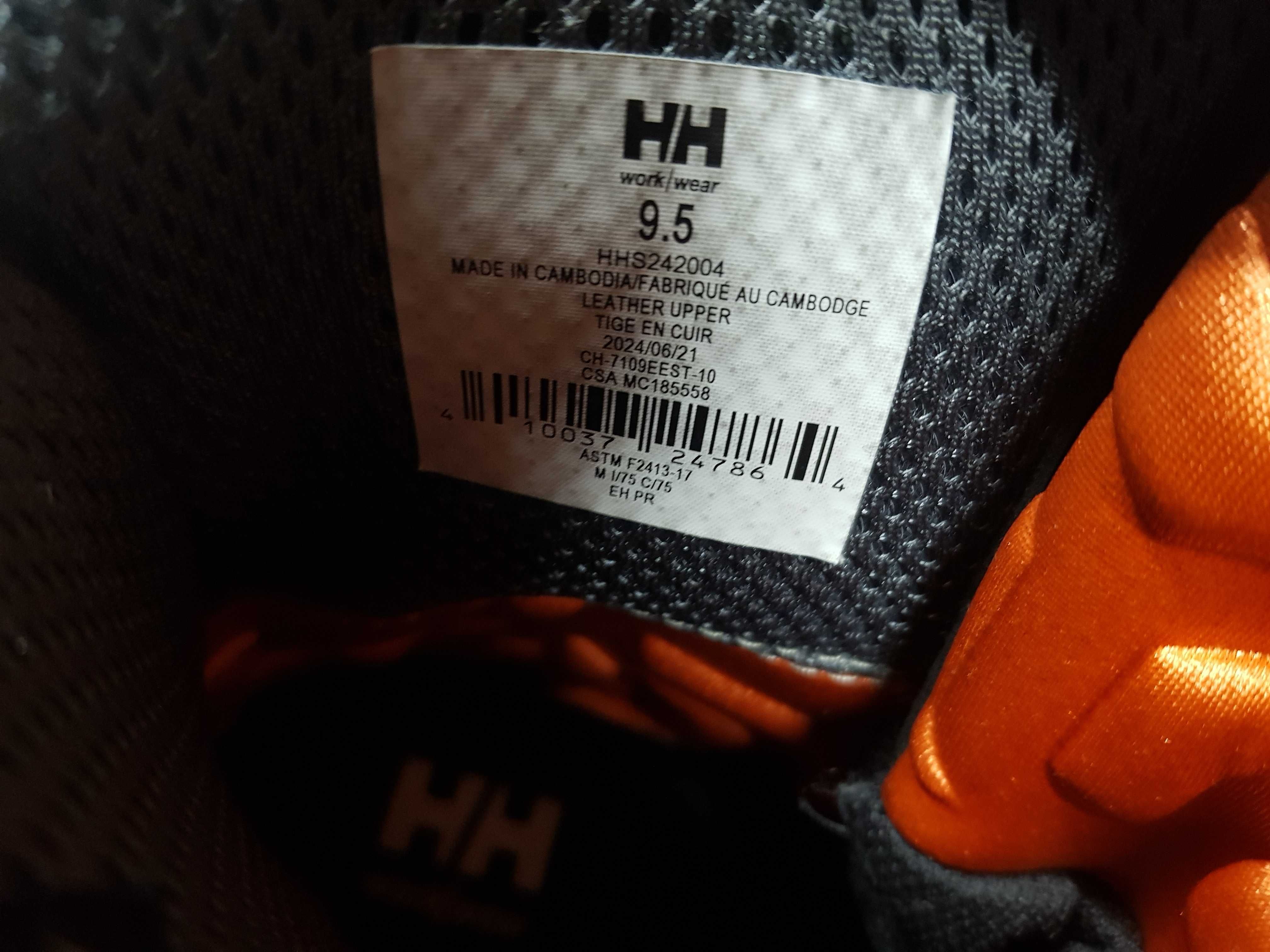 Buty robocze HELLY HANSEN rozm 42,5 wkł 27,5 cm S3