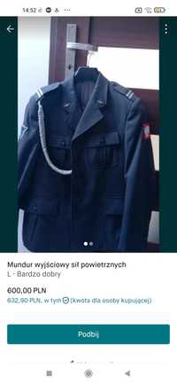 Mundur siły powietrzne wyjściowy