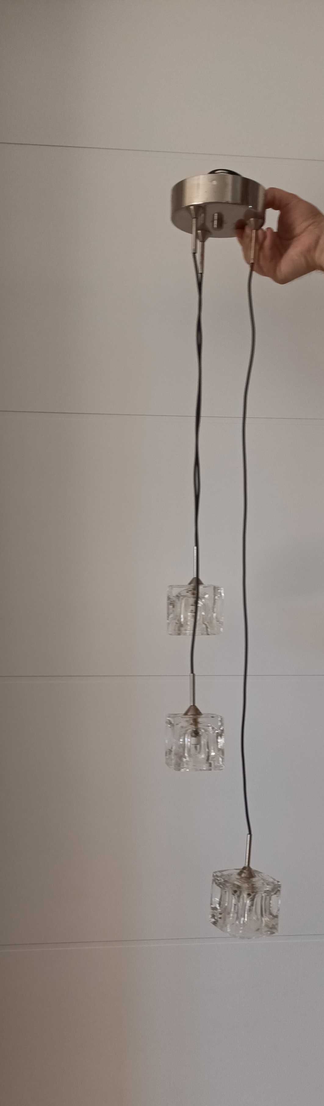 Lampa wiszaca Ice cube 3x Halogen