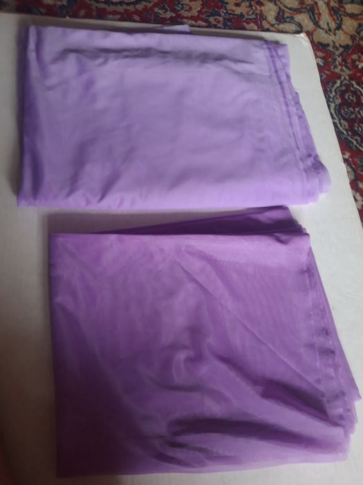 Ткань нейлон из ГДР. для штор. 2 куска.