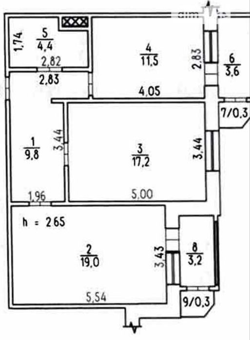 Продаж 2 кімнатної квартири  ЖК Потьомкінський, Центр.