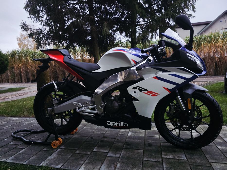 Aprilia rs 125/50 kat. AM bez prawa jazdy honda yamaha derbi led