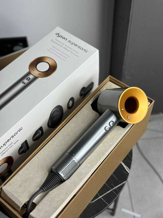 Фен Dyson Supersonic HD07 Nickel/Copper 1в1 до ориг без кейсу