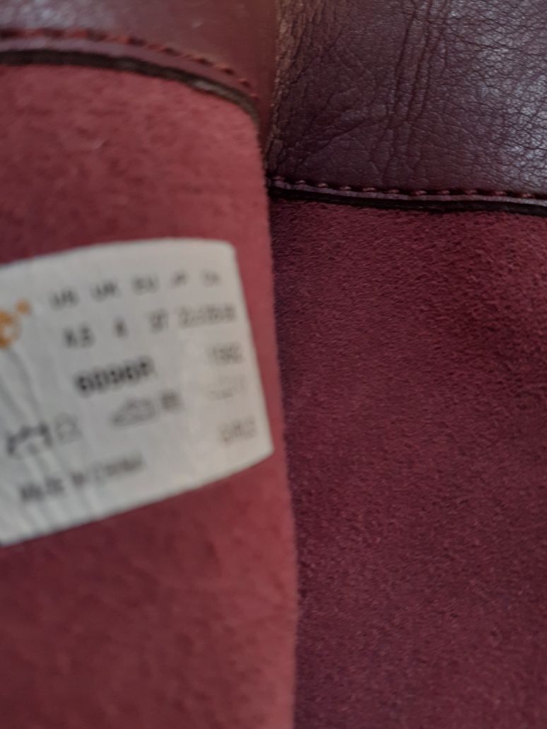 Botas timberland nr 37 bordõ / Novas