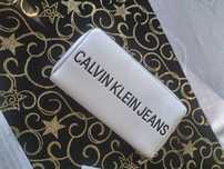 Portfel Calvin Klein Jeans..Nowy dość duży i pojemny kolor biały..