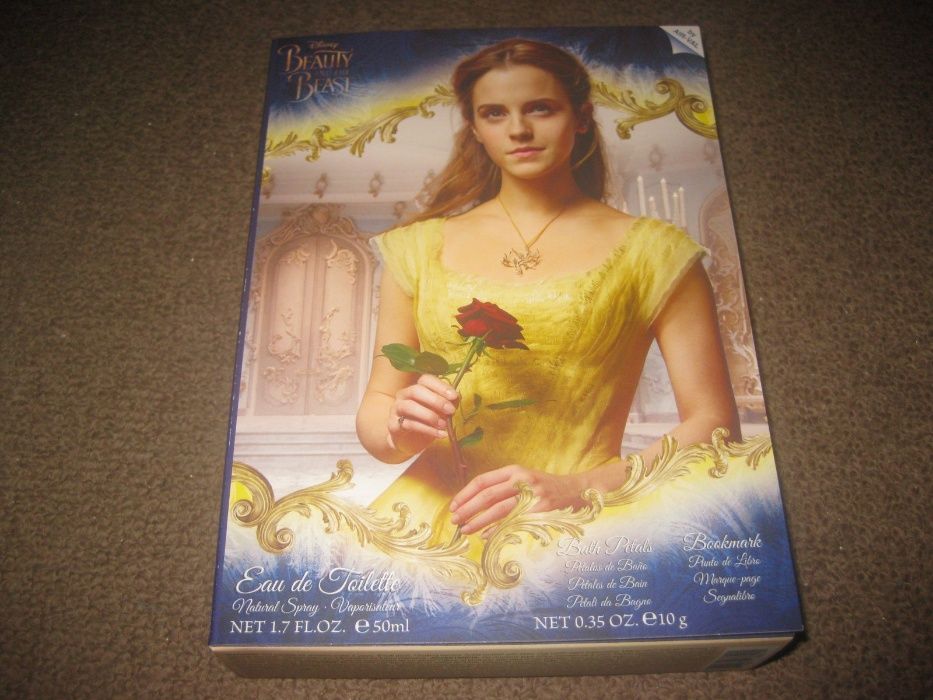 Conjunto Eau de Toilette “A Bela e o Monstro” Selado!