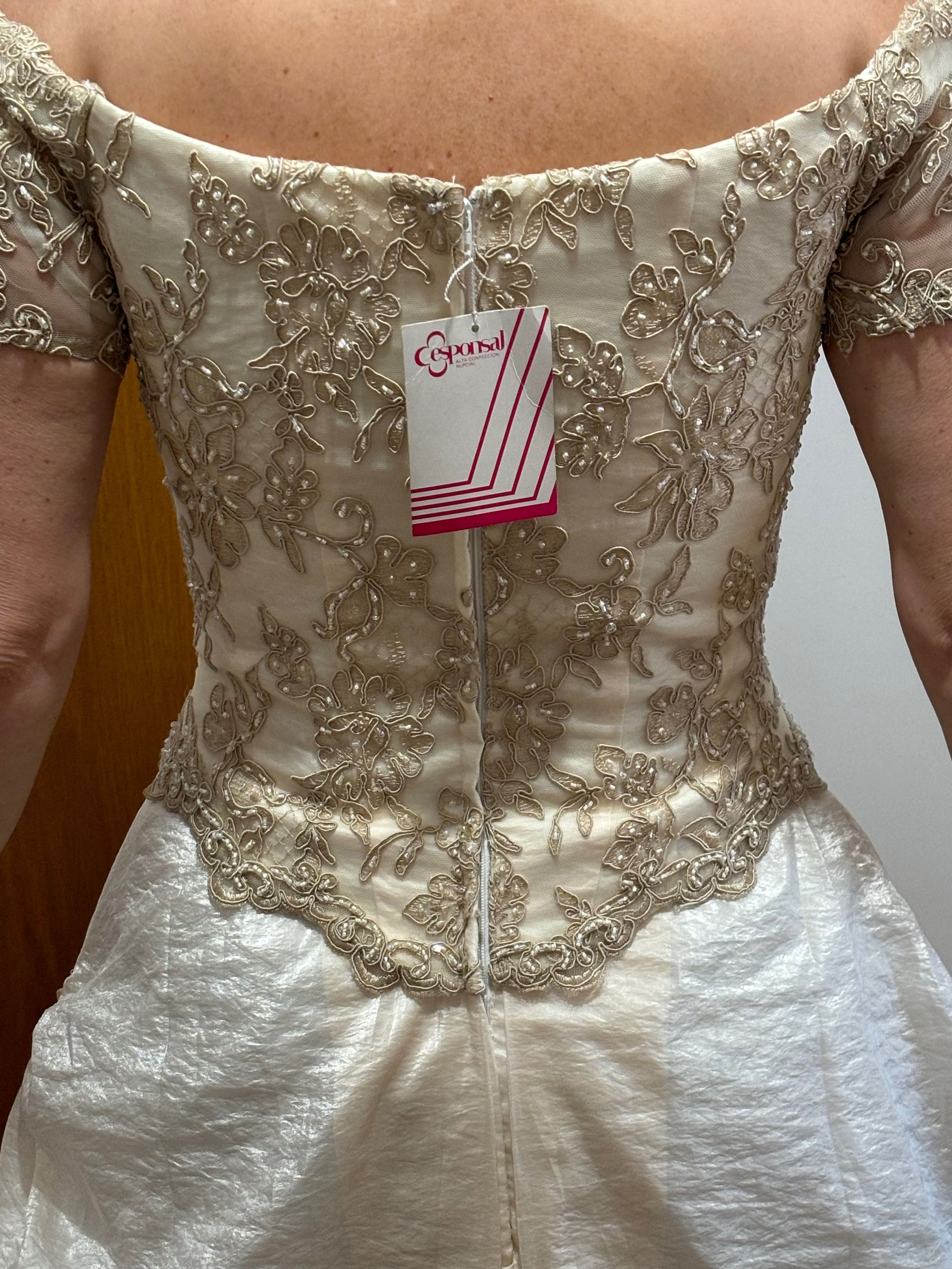 Vestido de noiva novo alta costura Made in Italy