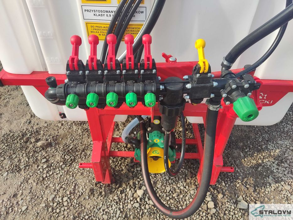 Opryskiwacz polowy zawieszany LISICKI raty 600L/800/12/15m STALOVY now