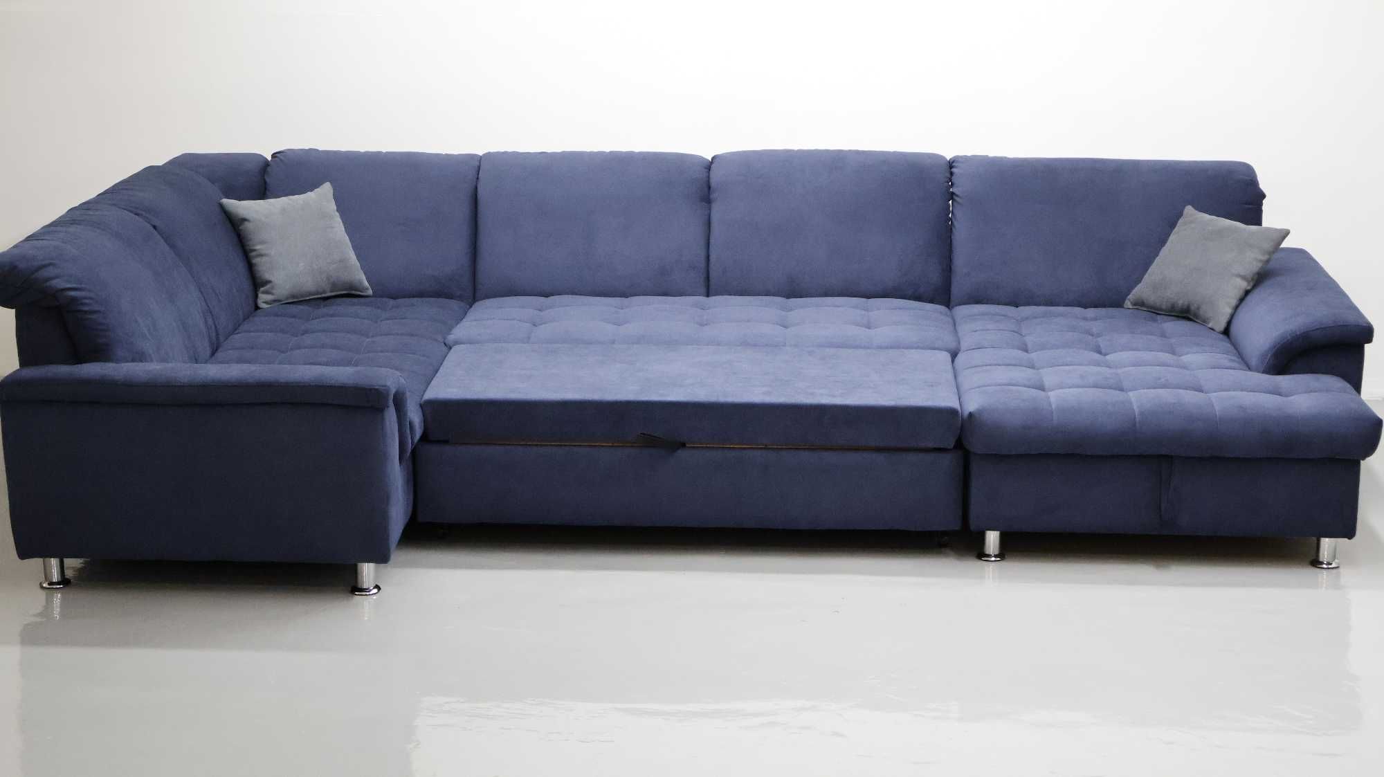 TJB narożnik Wielkie niemieckie U funkcja spania pojemnik rogówka sofa