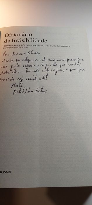 Dicionário da Invisibilidade, SOS Racismo