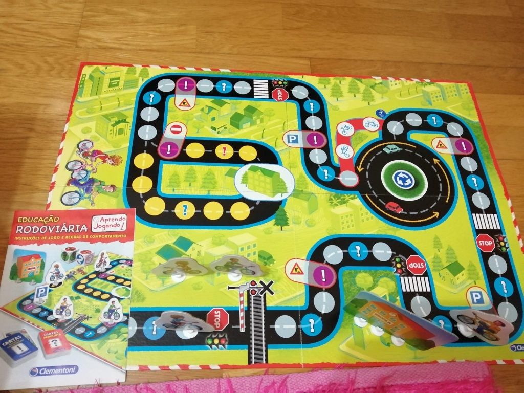 Jogo infantil Segurança Rodoviária