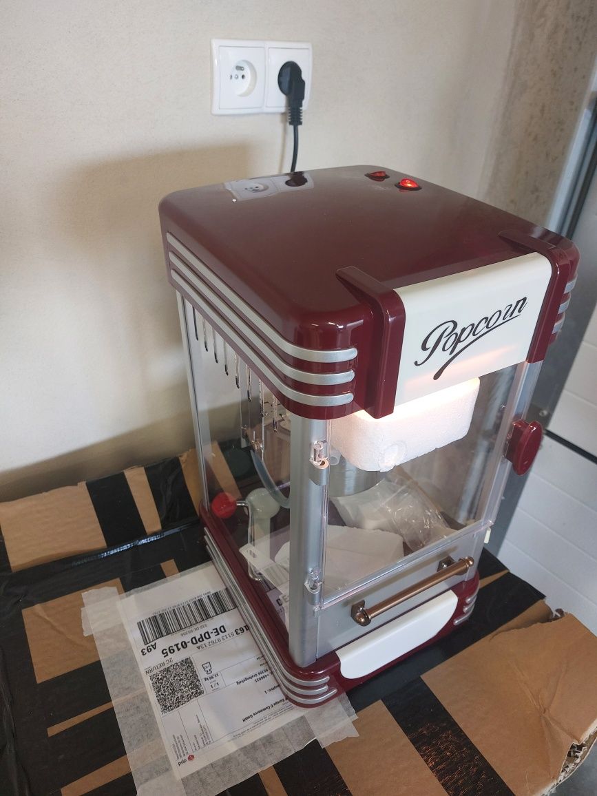 Urządzenie maszyna do popcornu retro 360WP
