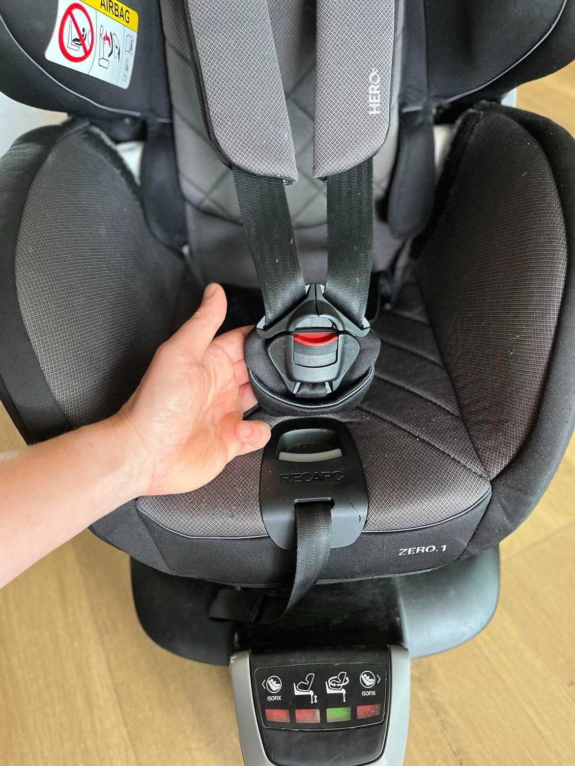 Fotelik samochodowy RECARO zero1 obracany fotelik dziecięcy, ISOFIX