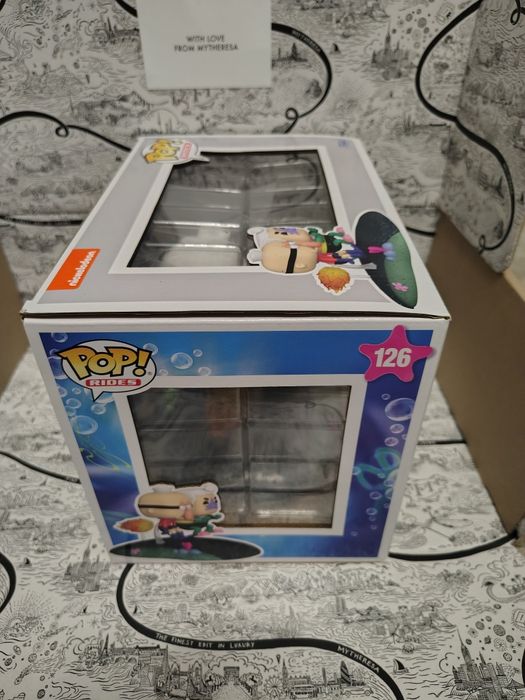 Funko pop SpongeBob squarepants mermaidman & bernacleboy with the invi