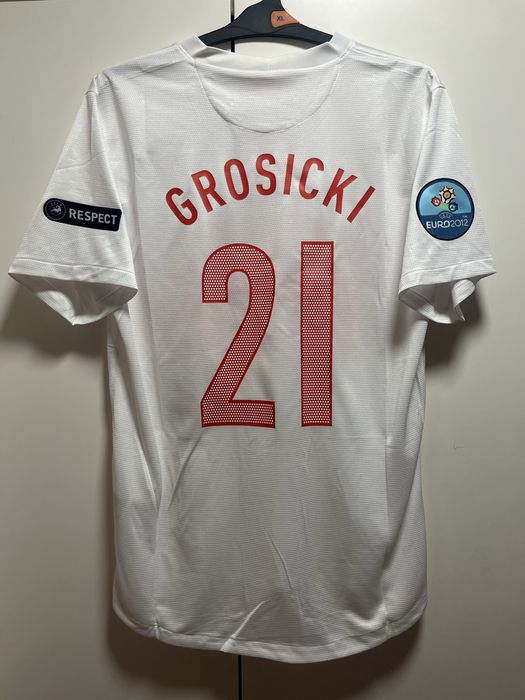 Koszulka Piłkarska Reprezentacj Polski Grosicki 21 Euro 2012 XXL Retro