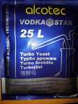 Дріжджі спиртові, дрожжи Турбо,спиртовые дрожжи Alcotec VODKA STAR Tur