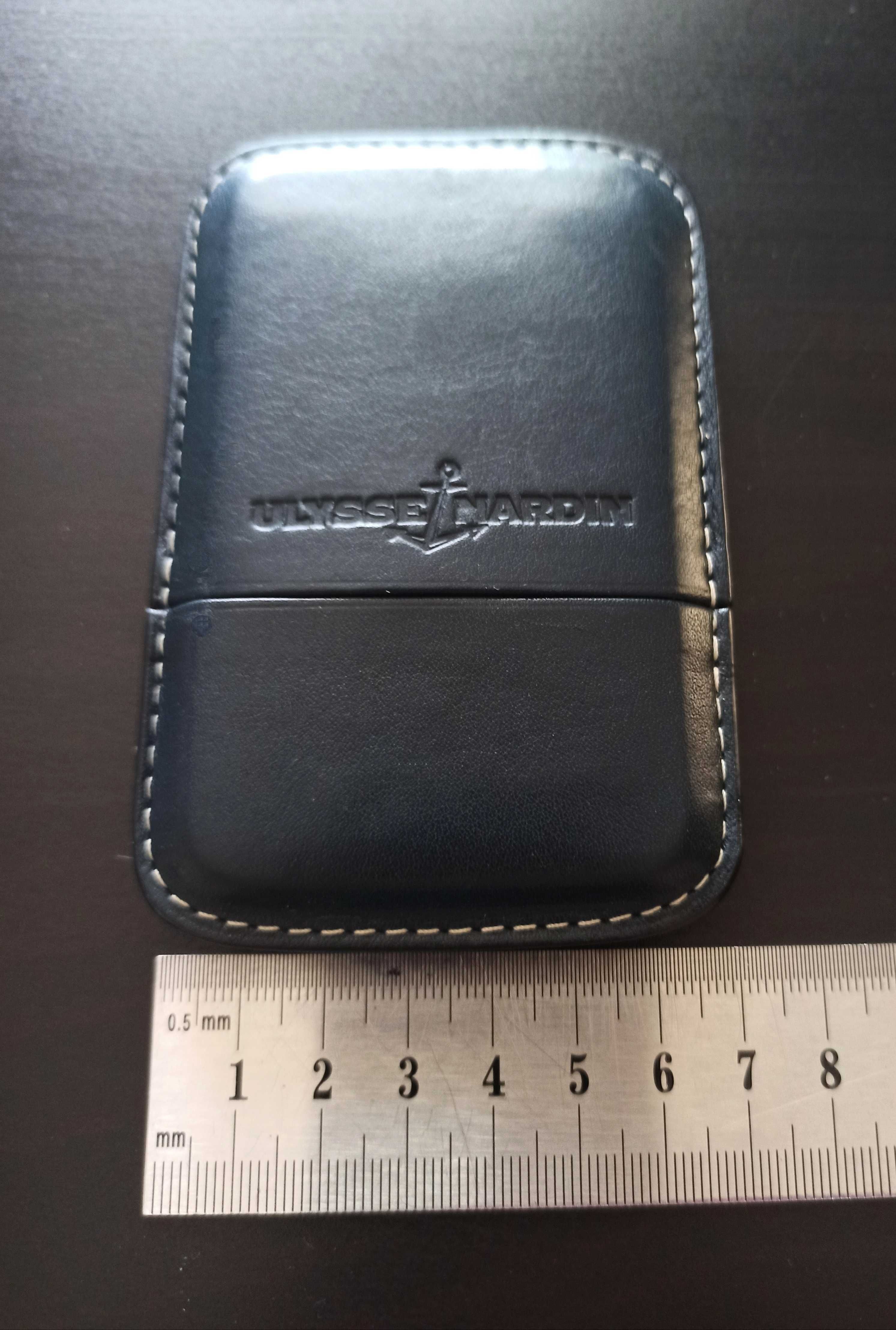 Wizytownik skórzany oryginalny Ulysse Nardin Nowy