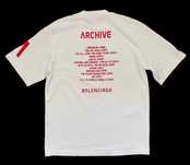Archive Balenciaga BB t shirt L/XL