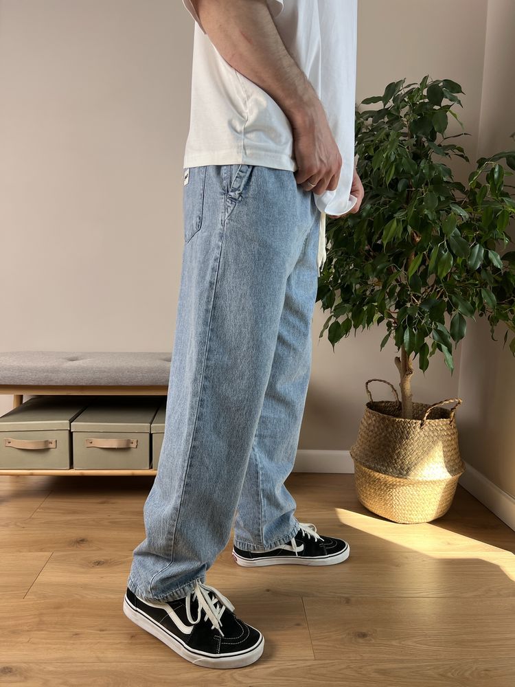 Літні легкі джинсові штани PULL&BEAR Baggy
