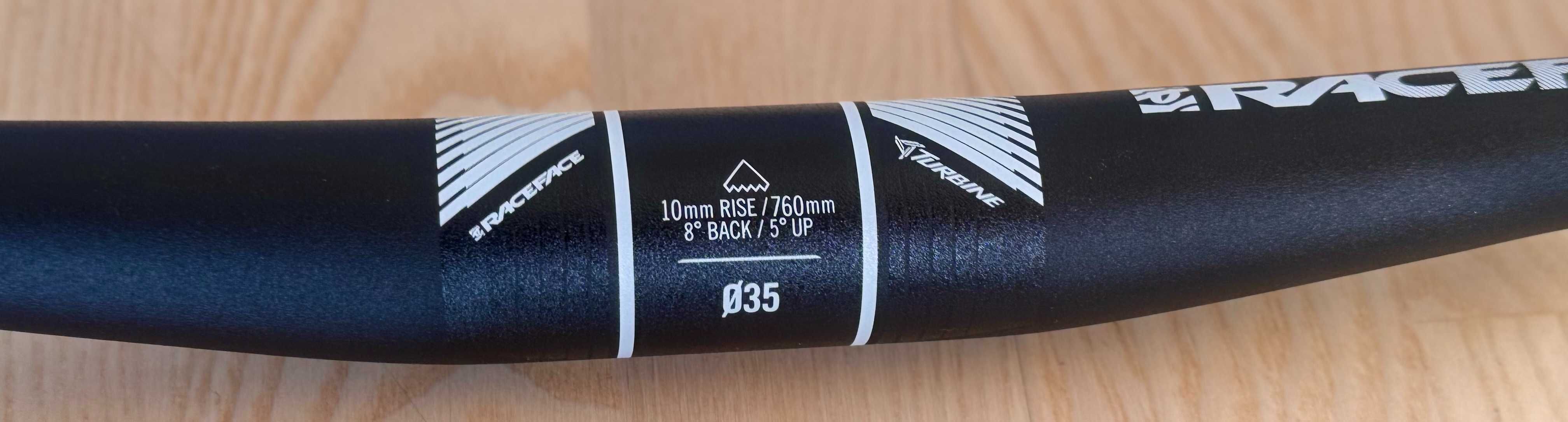 Kierownica Race Face Turbine 760mm 35mm R 10 enduro ebike mtb cube xt