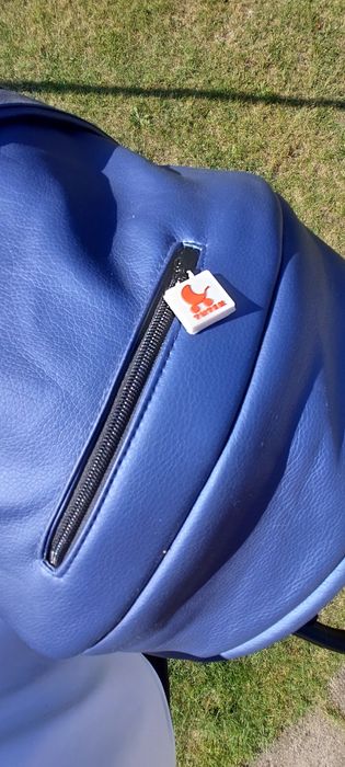 Wózek firmy Tutek skórzany
