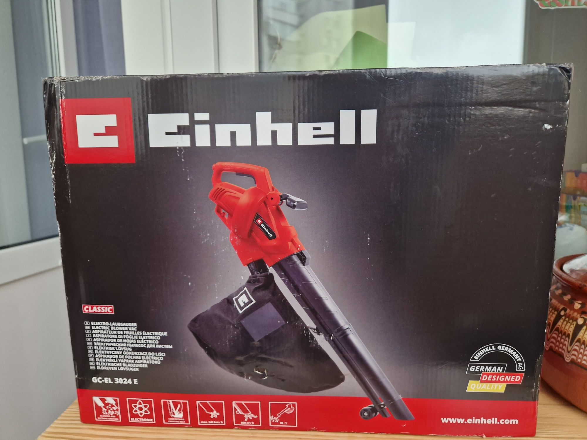 Садовий пилосос EINHELL GC-EL 3024 E