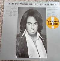 LP Vinil , Neil Diamond, His 12 Greatest Hits