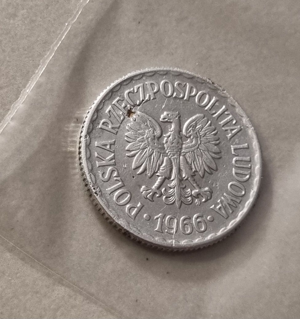 Stare monety / moneta 1 zł 1966 rok