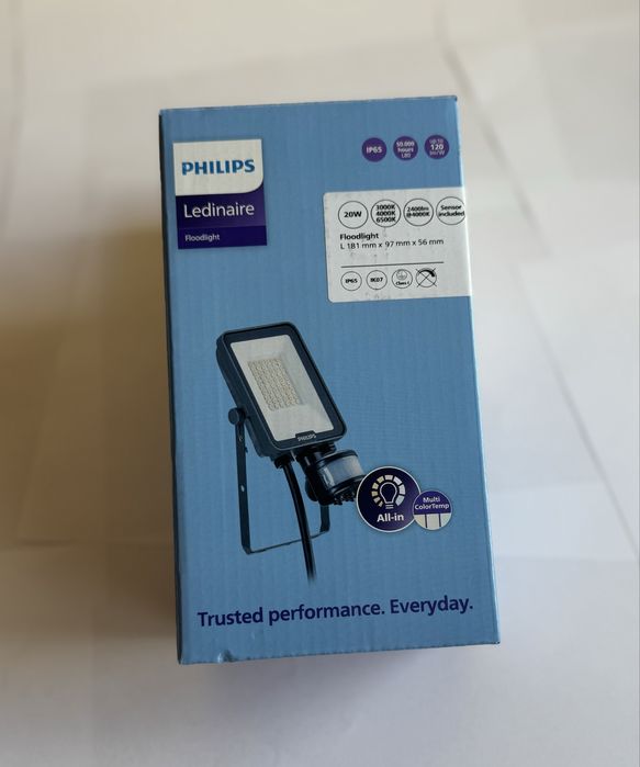 Philips led light halogen z czujnikiem ruchu zmierzchu