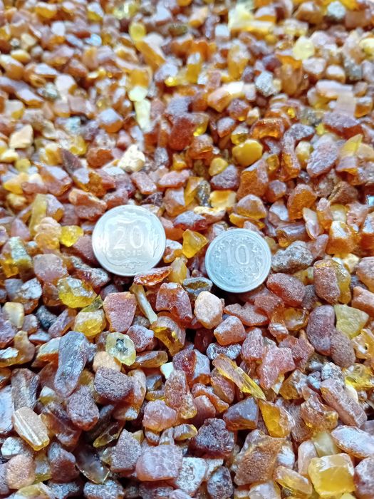 Bursztyn na nalewkę topik