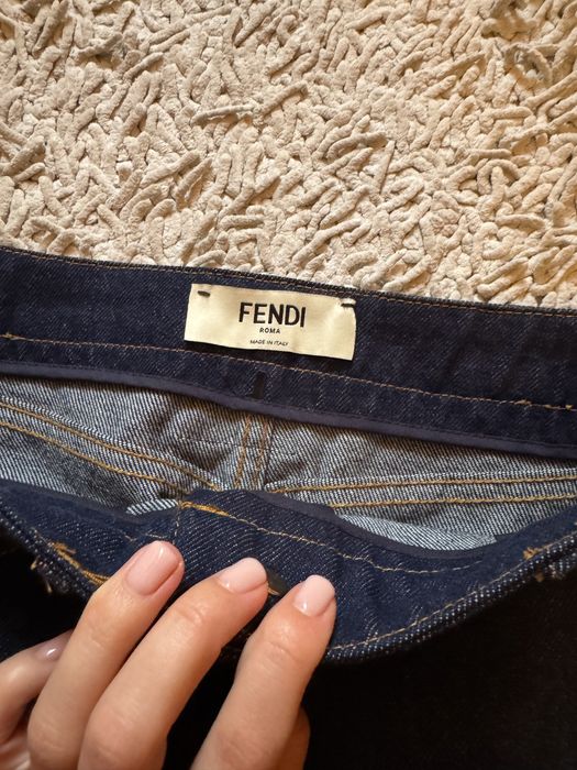 Юбка Fendi !!! Джынсовая